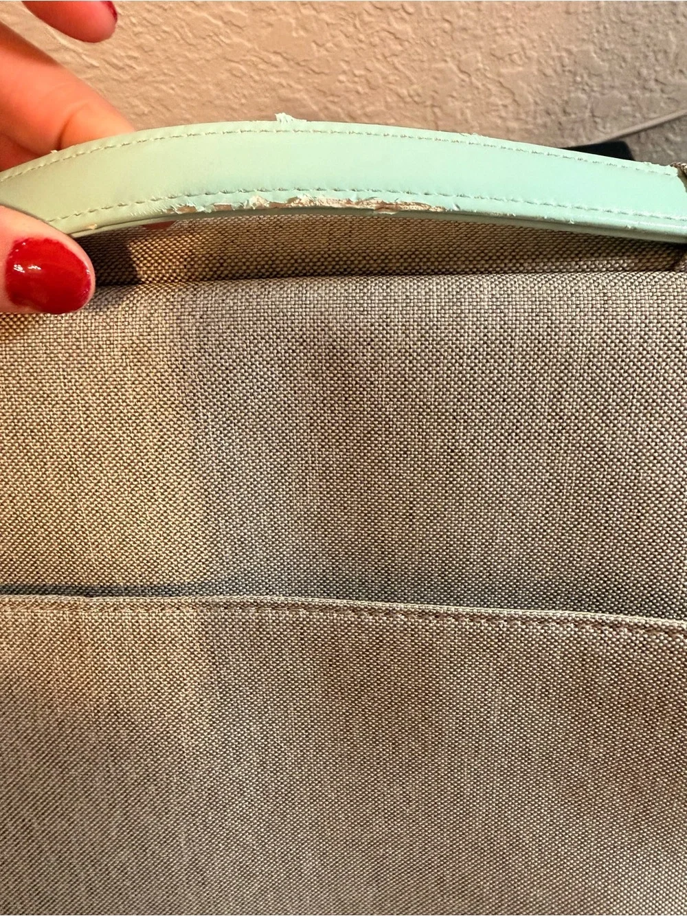 Women's Mint Green Bag with Logo Accent Pro case laptop .